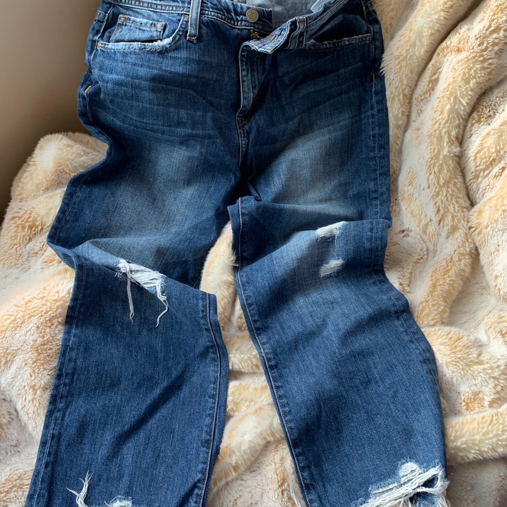 Flying monkey distressed jeans 27 boyfriend cut